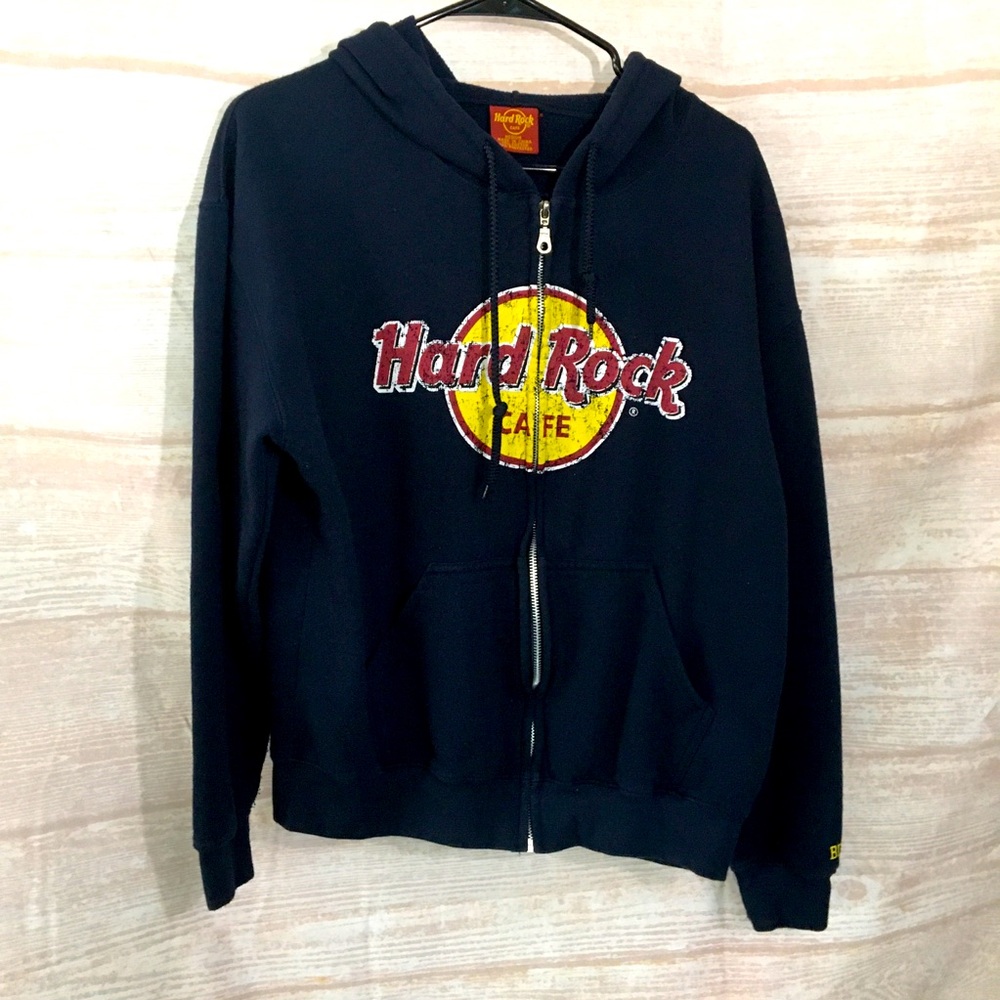 Hard Rock Cafe Biloxi Zip up Jacket